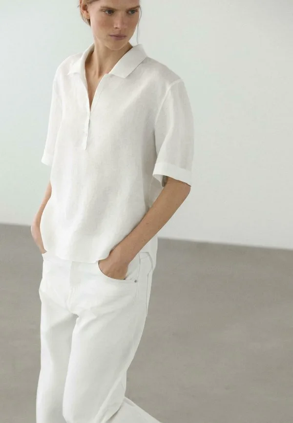 Блуза Massimo Dutti, White