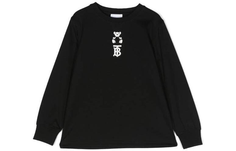 

Детская футболка Burberry, цвет Black