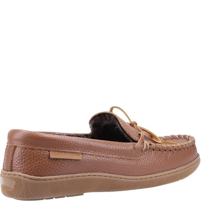 Мужские кожаные тапочки ace Hush Puppies, коричневый — фото 2