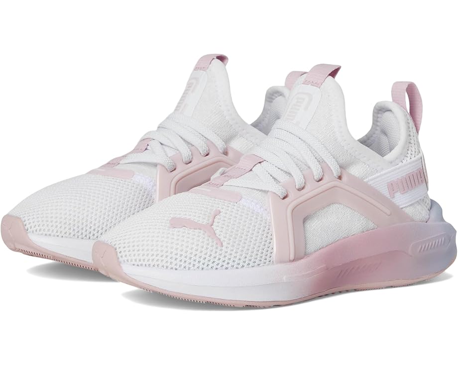 

Кроссовки PUMA Kids Softride Enzo, цвет Puma White/Rose Wine