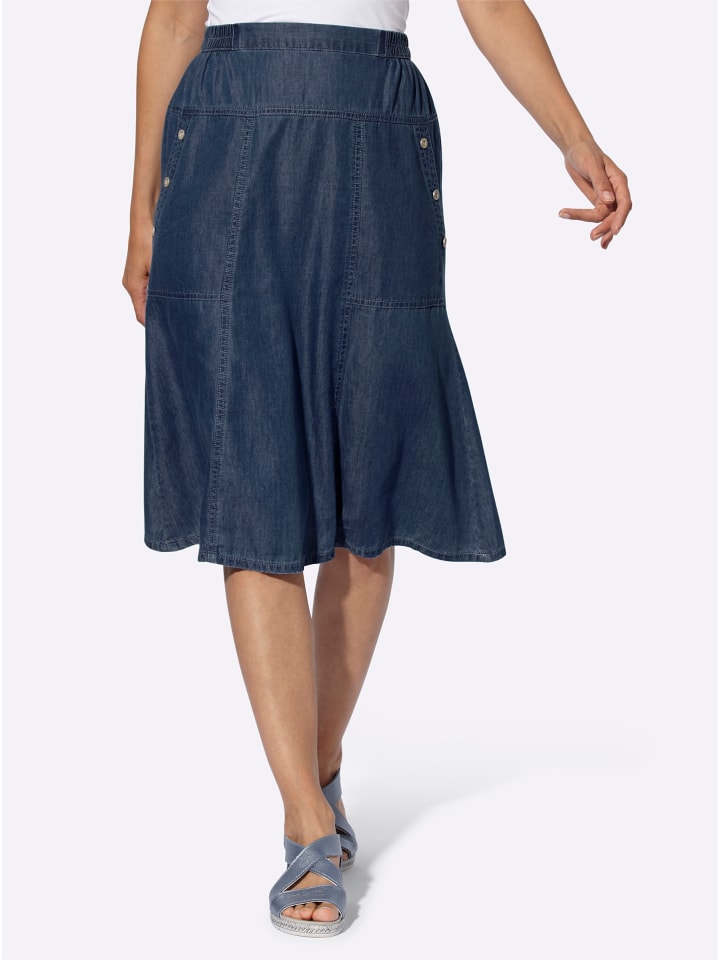 

Юбка из денима цвета синего камня WITT WEIDEN