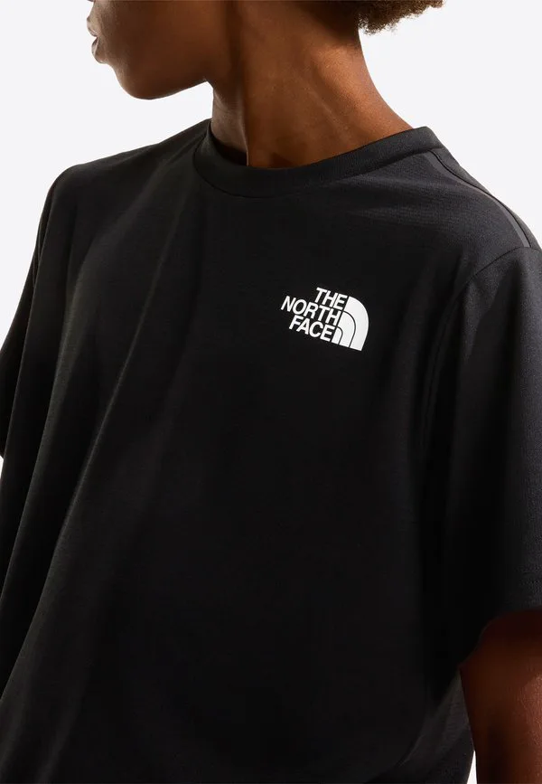 Футболка для горного спорта, базовая футболка The North Face, Tnf Black — фото 4