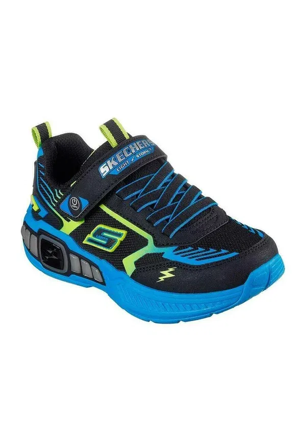 Кроссовки детские Skechers light storm blue trainers, черный — фото 2