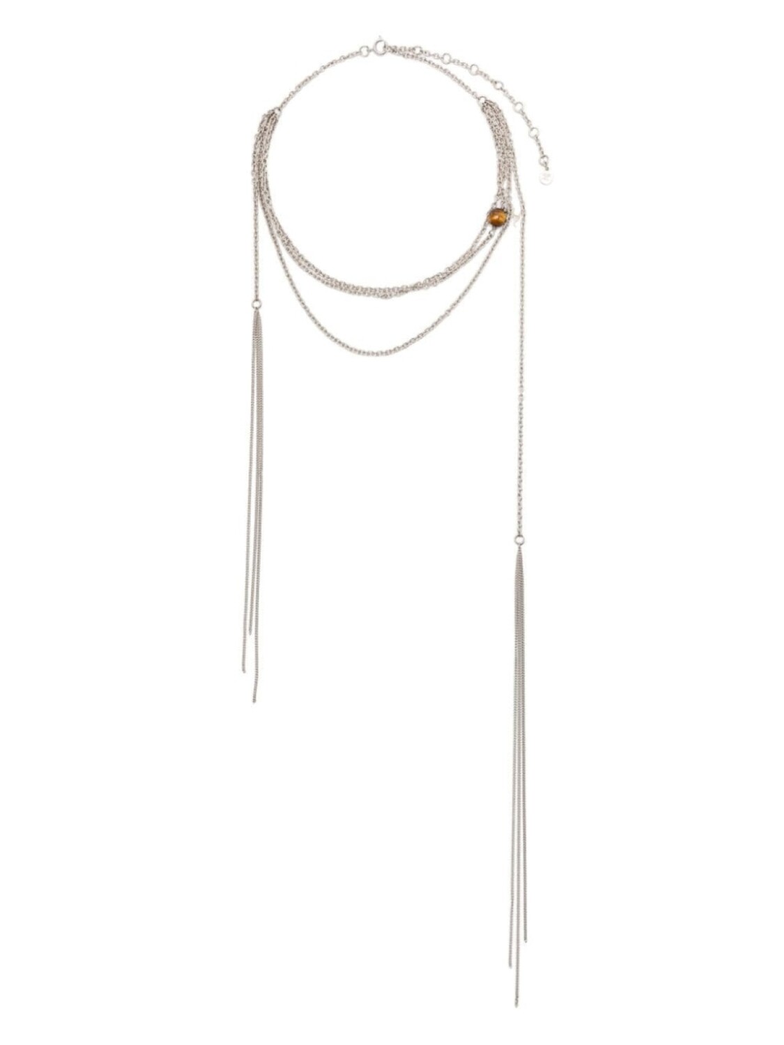 

Многослойное колье Stone Courrèges, серебряный