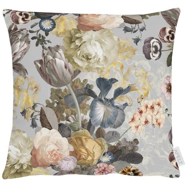 

Декоративная подушка Apelt Herbstzeit Typ B, 39x10x39 см, серый