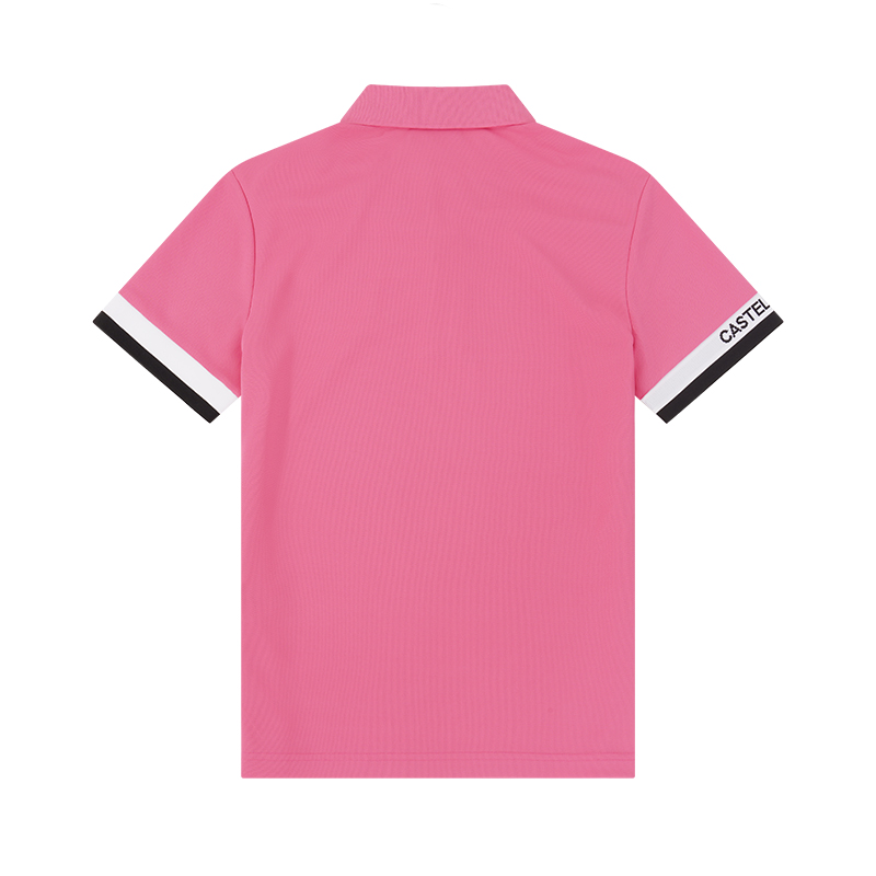 

Футболка поло SS24 мужская CASTELBAJAC, розовая