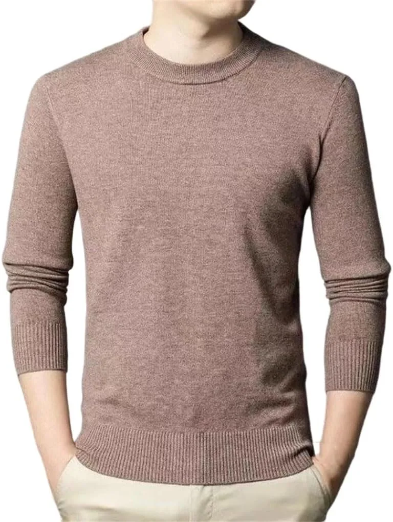 Мужской повседневный свитер O-Neck High Elastic