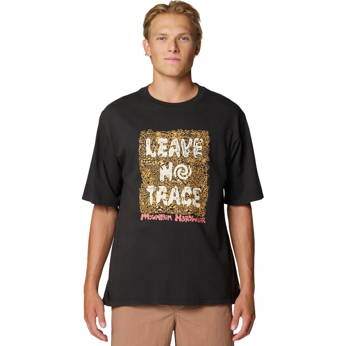 

Футболка с коротким рукавом Extra vitamins x leave no trace Mountain Hardwear, серый