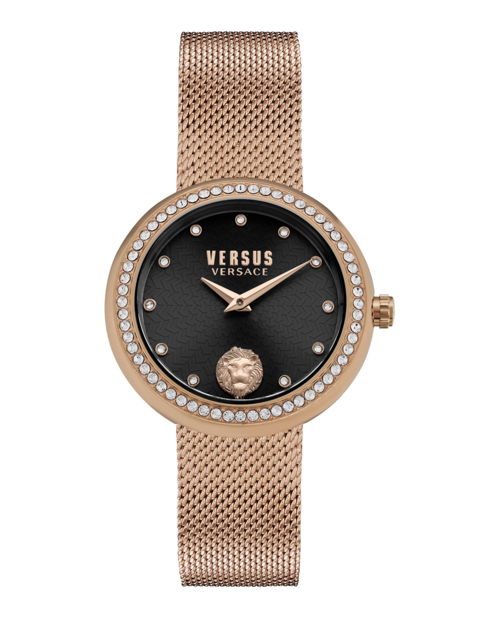 

Часы Lea Crystal Versus Versace, розовый/розовый/черный