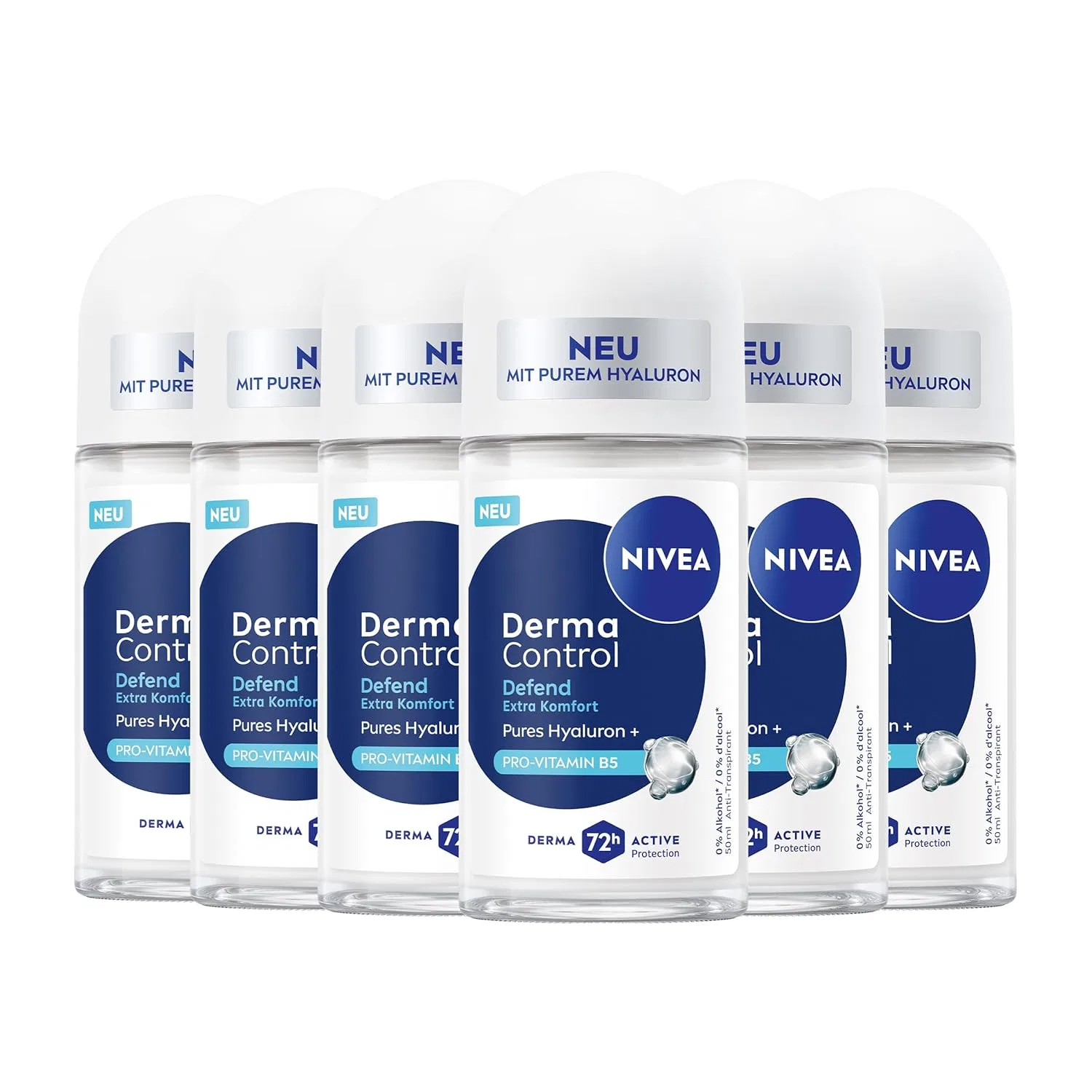 Женский дезодорант-антиперспирант NIVEA Derma Control Defend, 50 мл Nivea