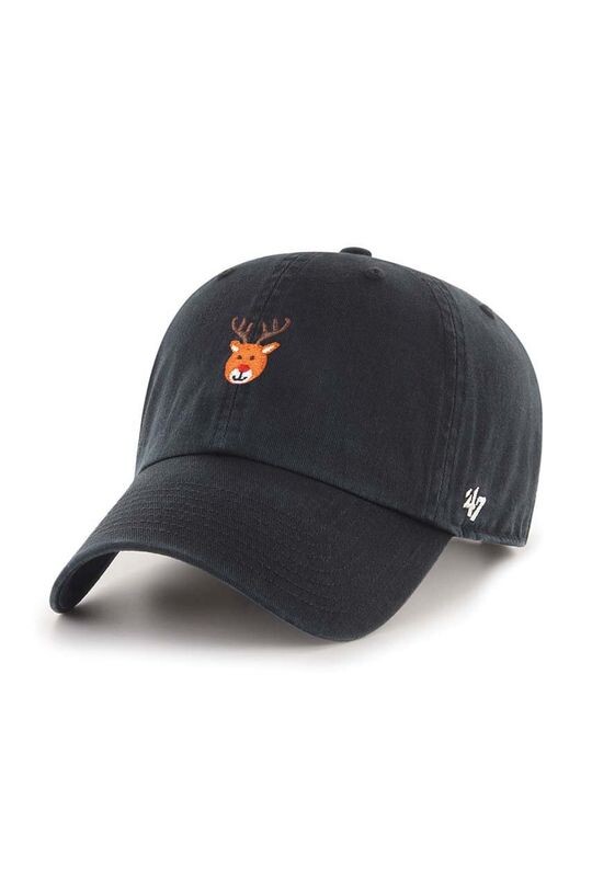 

Хлопчатобумажная шапка 47 brand, черный