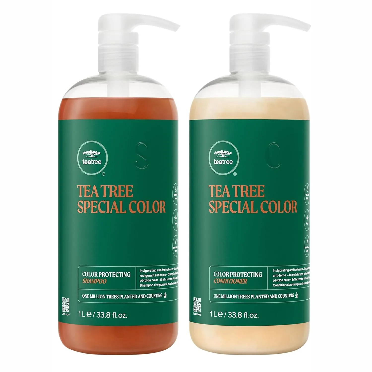 Набор шампуня и кондиционера Tea Tree Special для окрашенных волос, защищает цвет волос, для окрашенных волос, 950 мл.