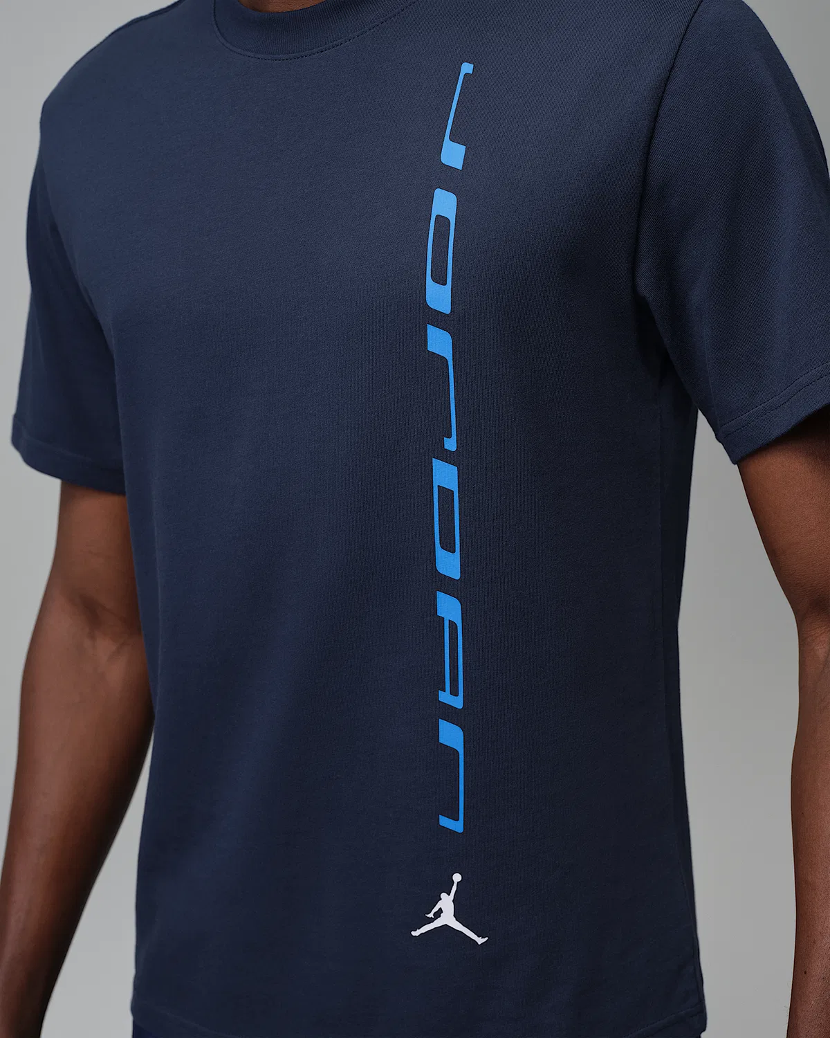 Мужская футболка Dri-FIT Jordan Sport, Midnight Navy/University Blue/White — фото 4