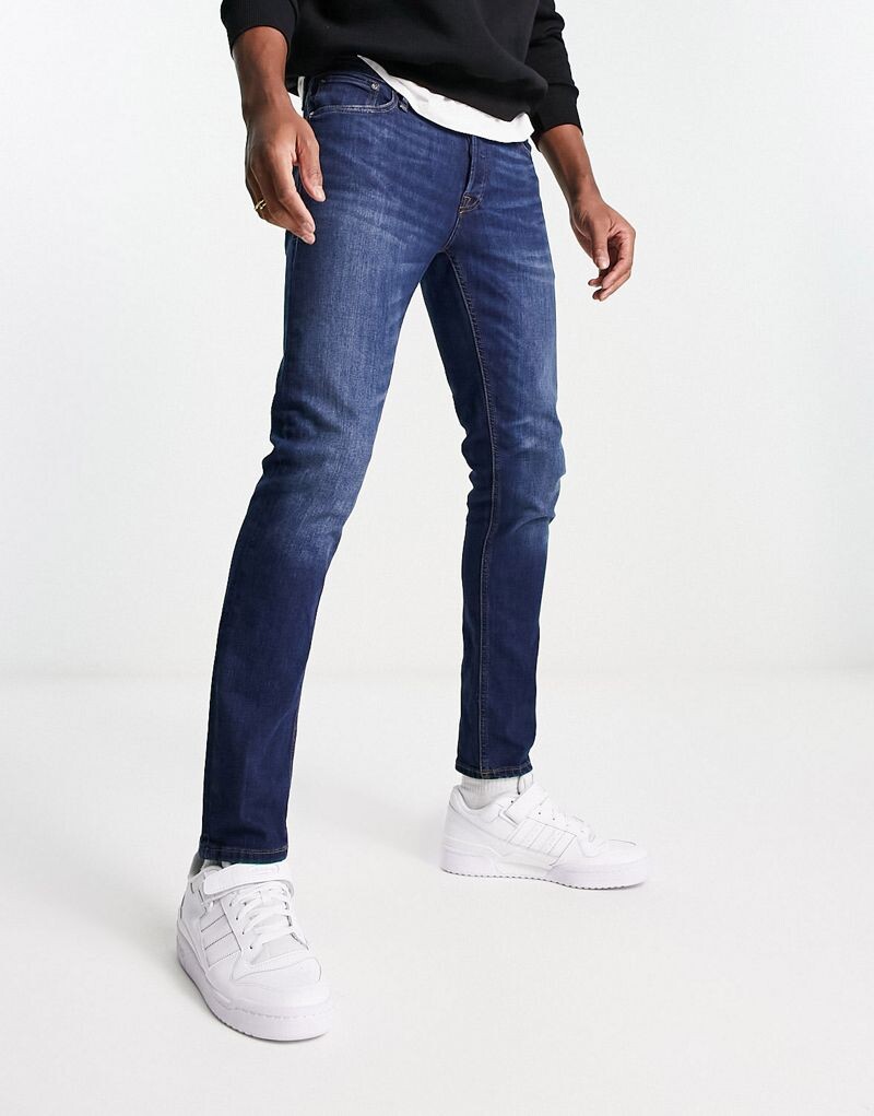 

Джинсы узкого кроя Jack & Jones Intelligence Liam средней стирки