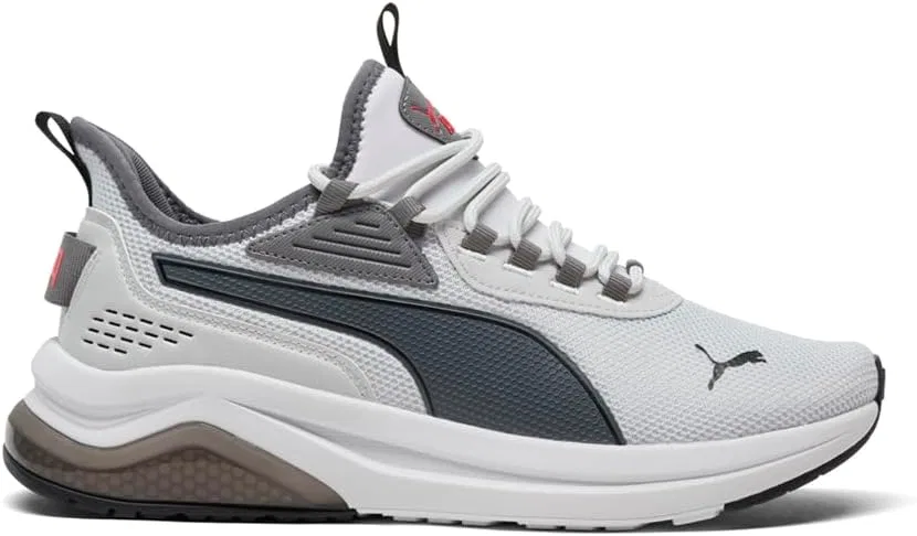 Мужские кроссовки PUMA Amplifier на шнуровке, повседневные, серые