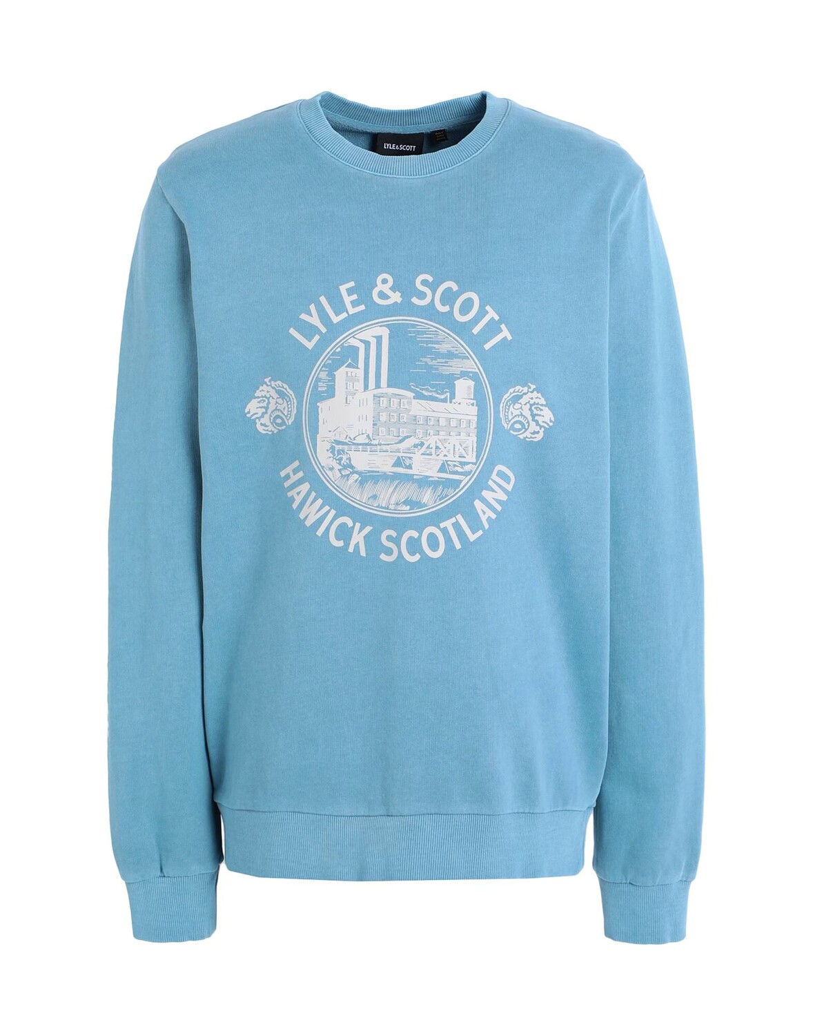 

Толстовка Lyle & Scott, пастельный синий