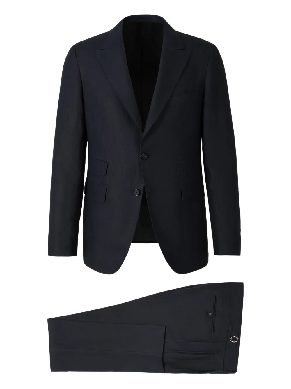 

Костюм с однобортным пиджаком Scabal, синий