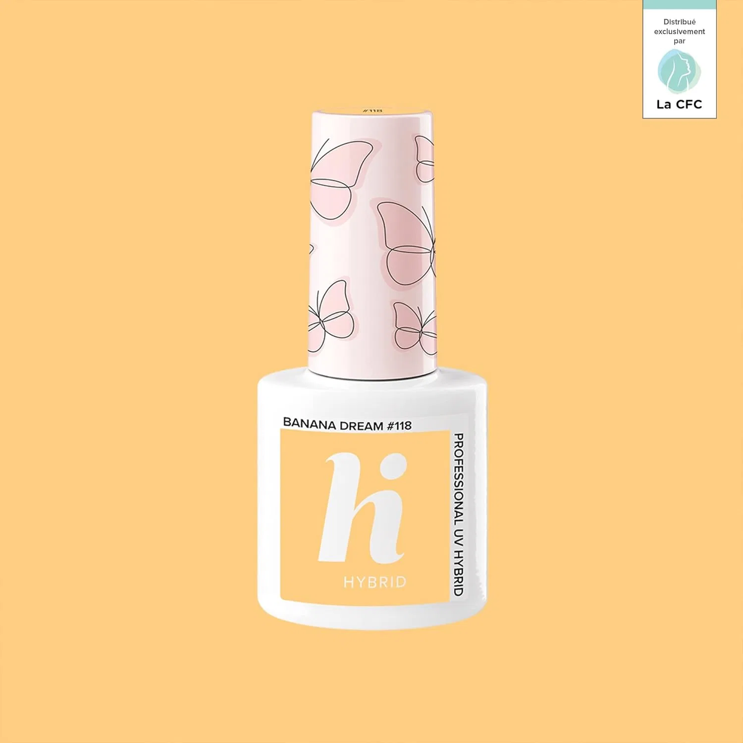 Полуперманентный УФ-гель-лак Hi Hybrid «Banana Dream», 5 мл ‎Hi Hybrid — фото 2