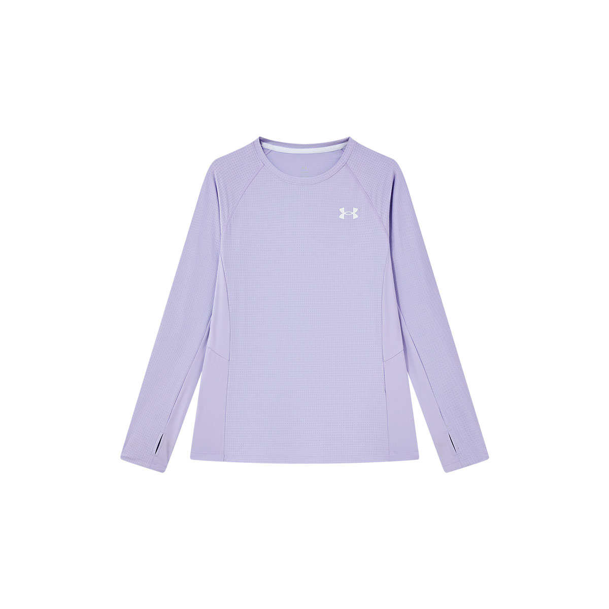 

Футболка для начальной школы с круглым вырезом, средней высоты Under Armour, сиреневый, Фиолетовый, Футболка для начальной школы с круглым вырезом, средней высоты Under Armour, сиреневый