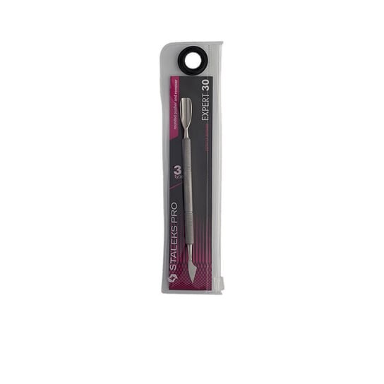 Маникюрная лопаточка Staleks EXPERT 30 TYPE 1 широкая закругленная лопатка + закругленная лопатка — фото 4