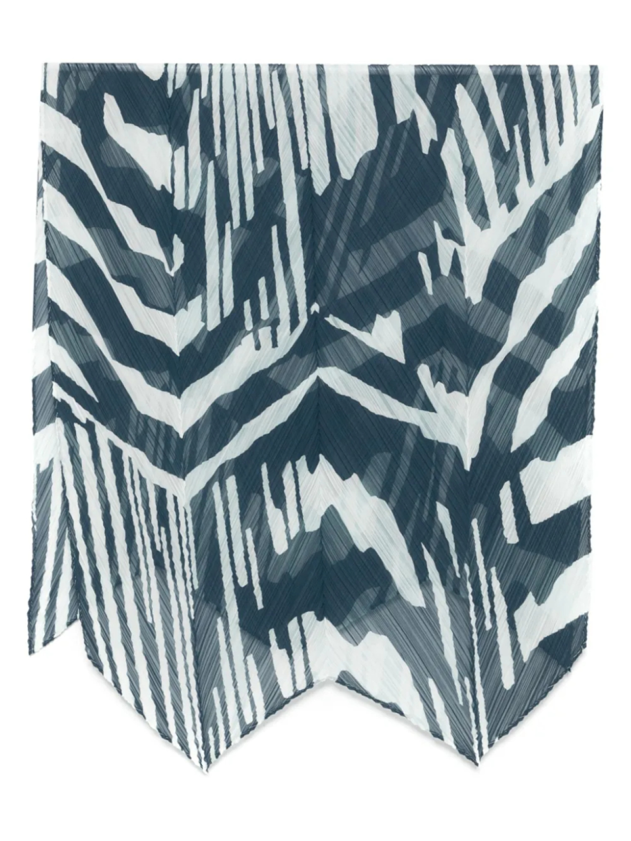 

Pleats Please Issey Miyake плиссированный шарф, синий