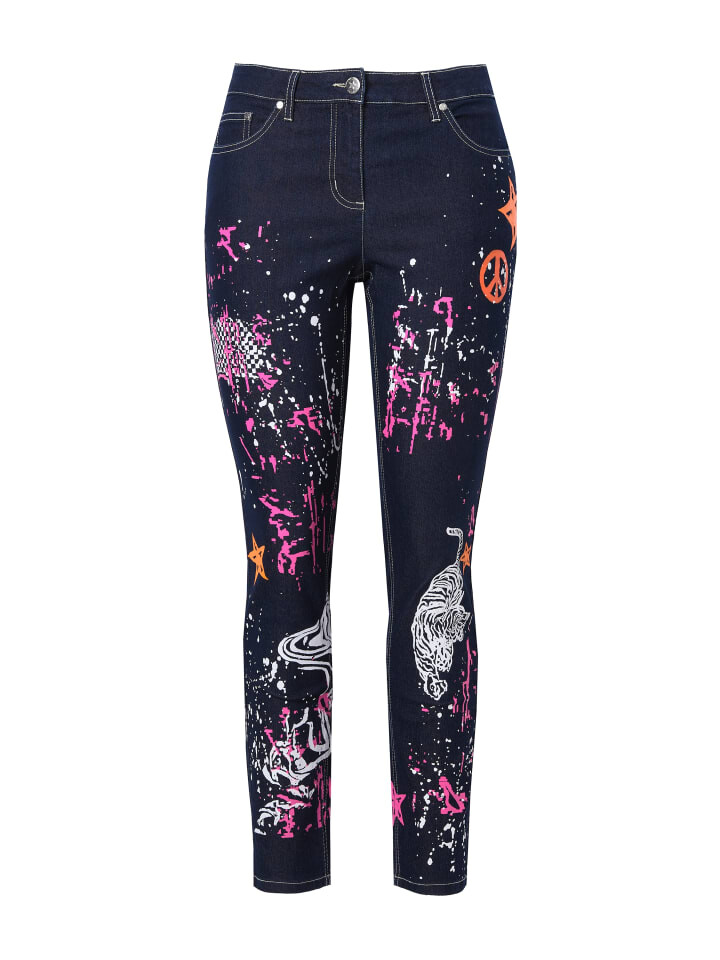 

Джинсы Angel of Style, цвет dark blue denim