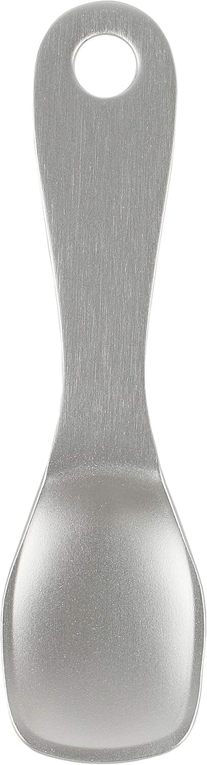 

Ложка для мороженого Pearl Metal C-1121, алюминиевая, серебристая, сделано в Японии