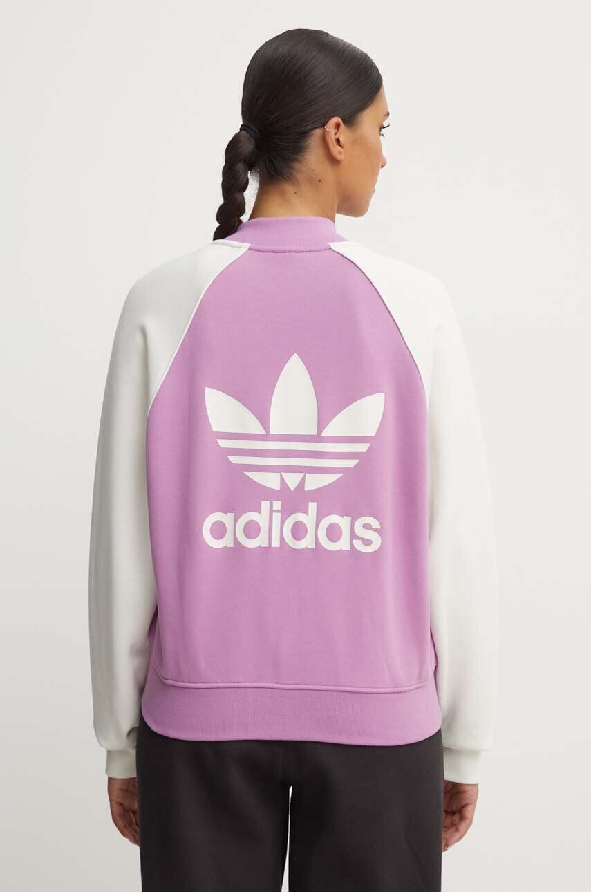

Толстовка adidas Originals, фиолетовый