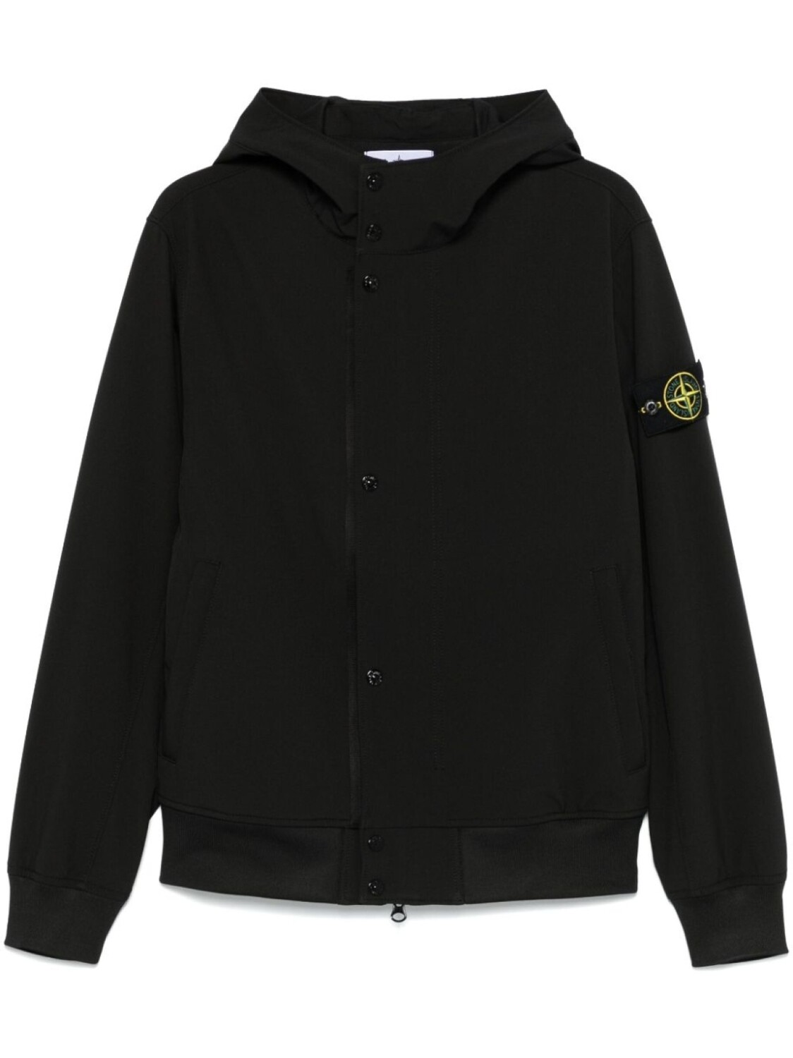 

Бомбер с нашивкой Compass Stone Island, черный