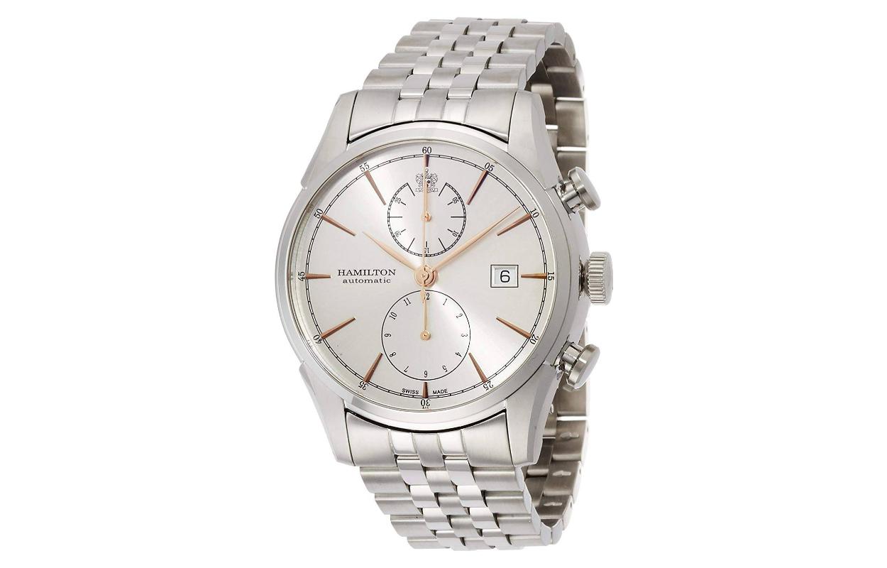 

Hamilton Часы Automatic Mechanical Movement Men's Watch Silver Dial, Silver Dial