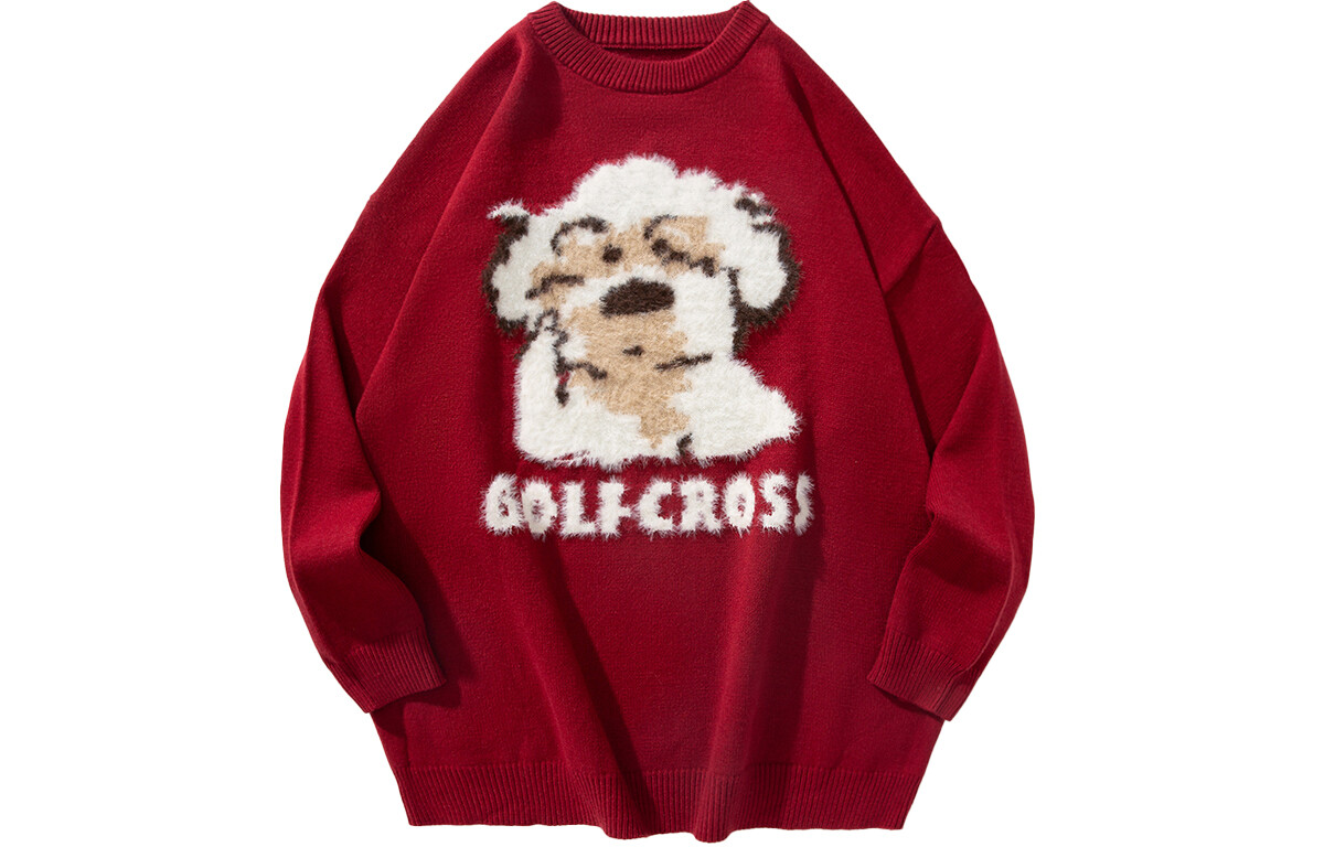 

Свитер унисекс GOLFCROSS, Красный