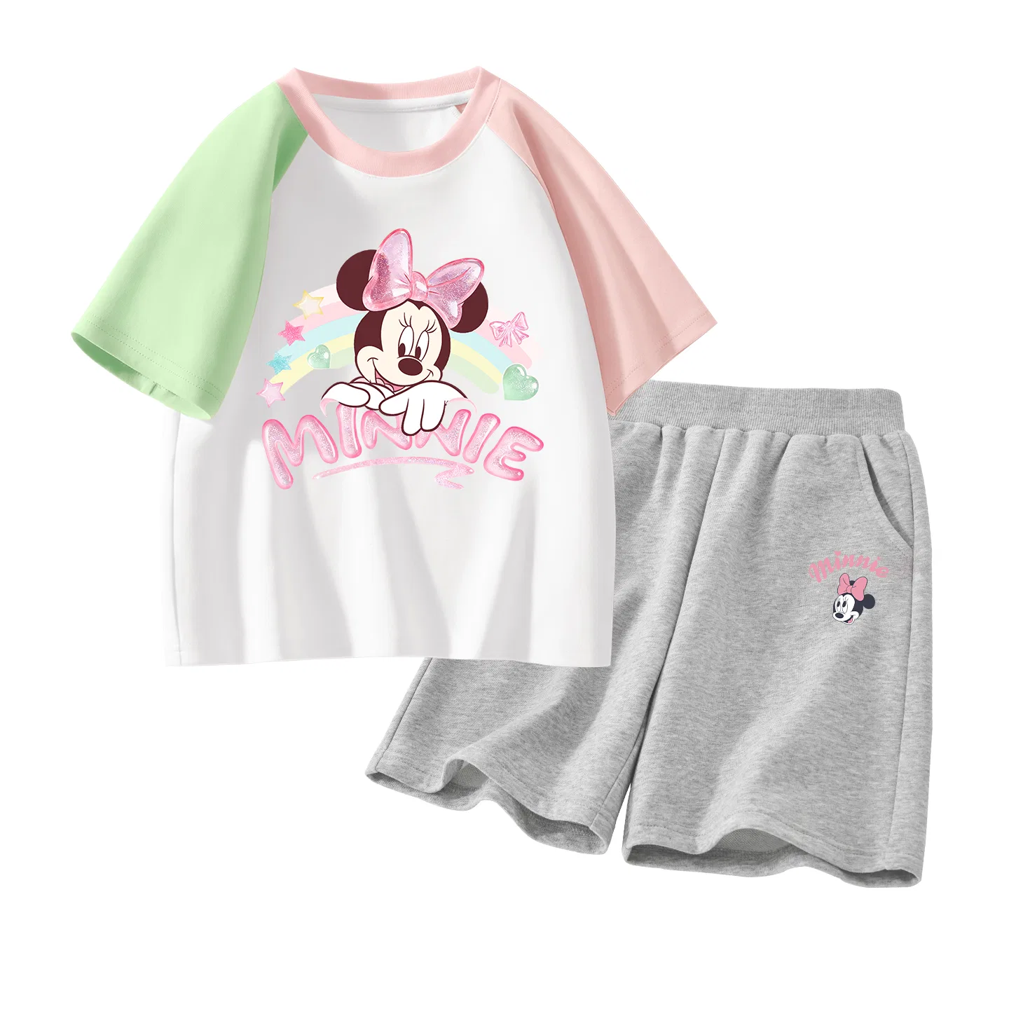 Детский спортивный костюм Disney Crystal Green Pink