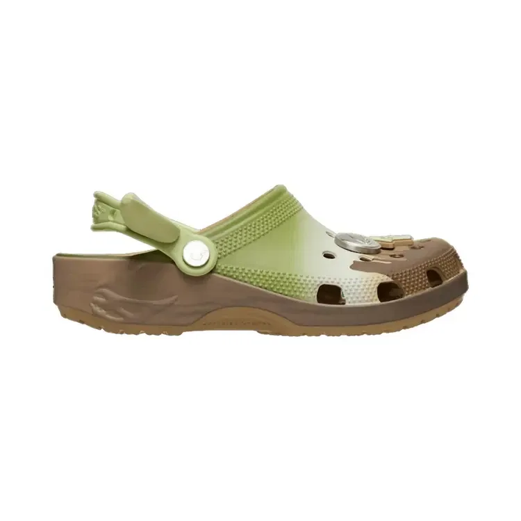 Классические сабо Star Wars x Crocs GS, зеленый