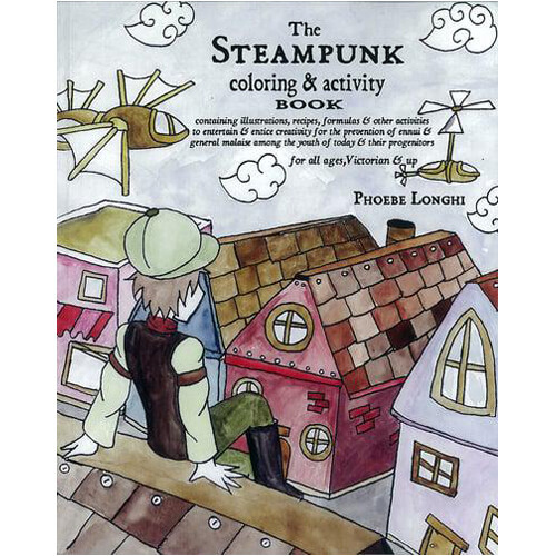 

Книга Steampunk Coloring & Activity Book, The