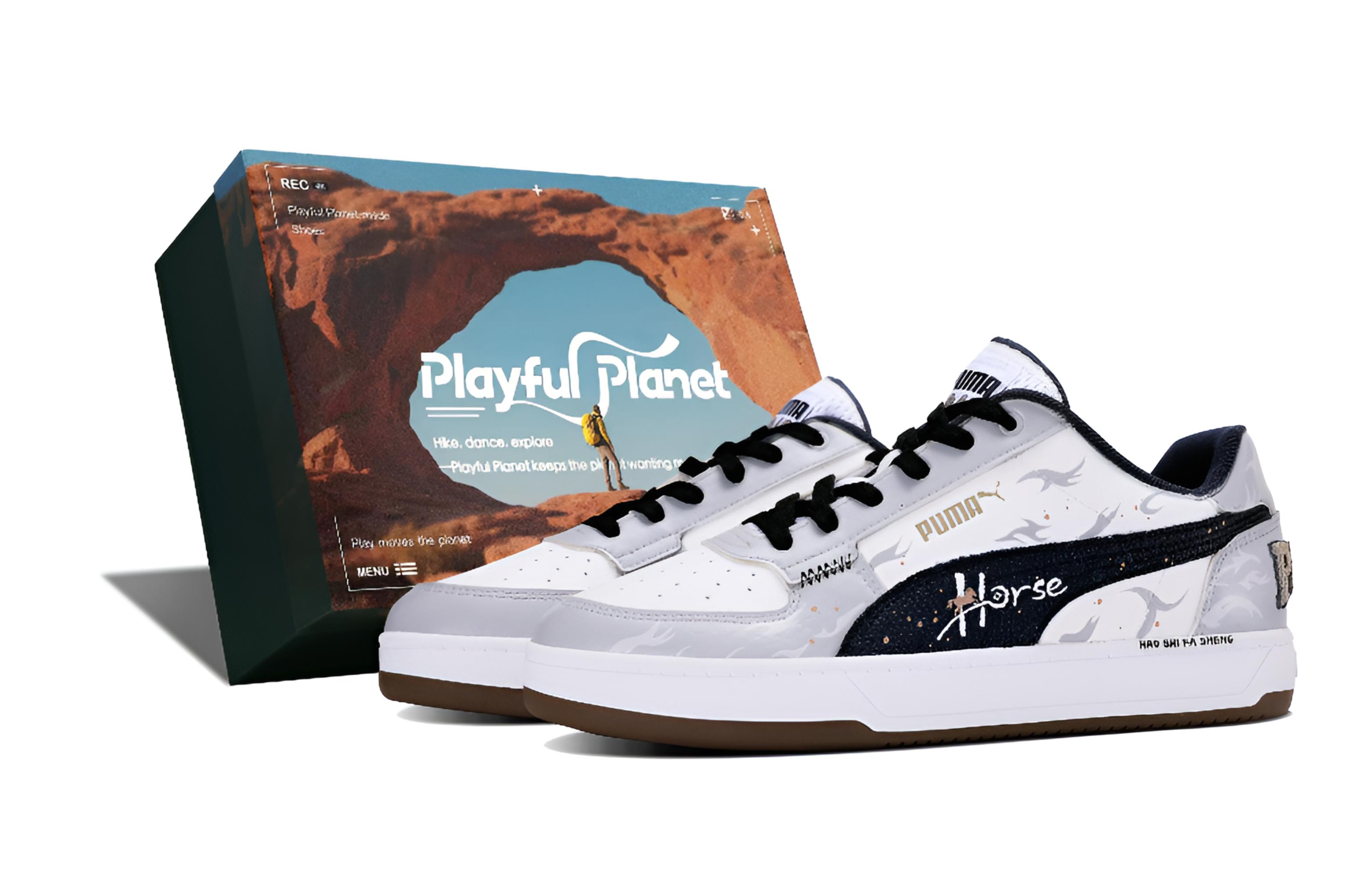 

Caven 2.0 износостойкие и легкие низкие кроссовки для скейтборда unisex blue PUMA, темно-синий