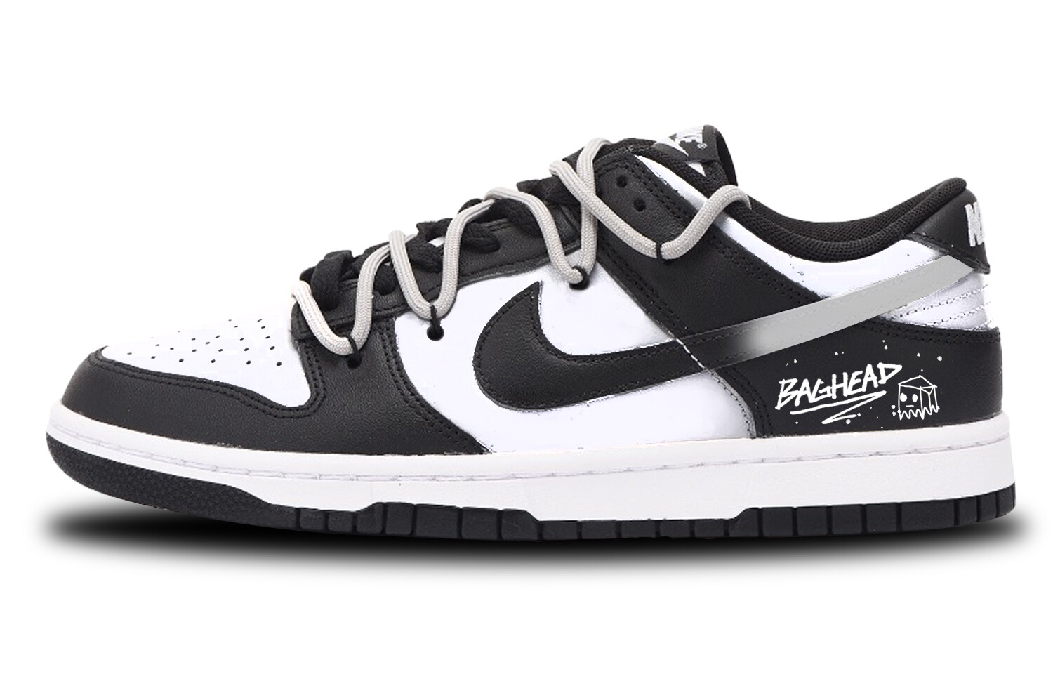 

Кроссовки Nike Dunk Skateboard Shoes Unisex Low-Top White, Черный, Кроссовки Nike Dunk Skateboard Shoes Unisex Low-Top White