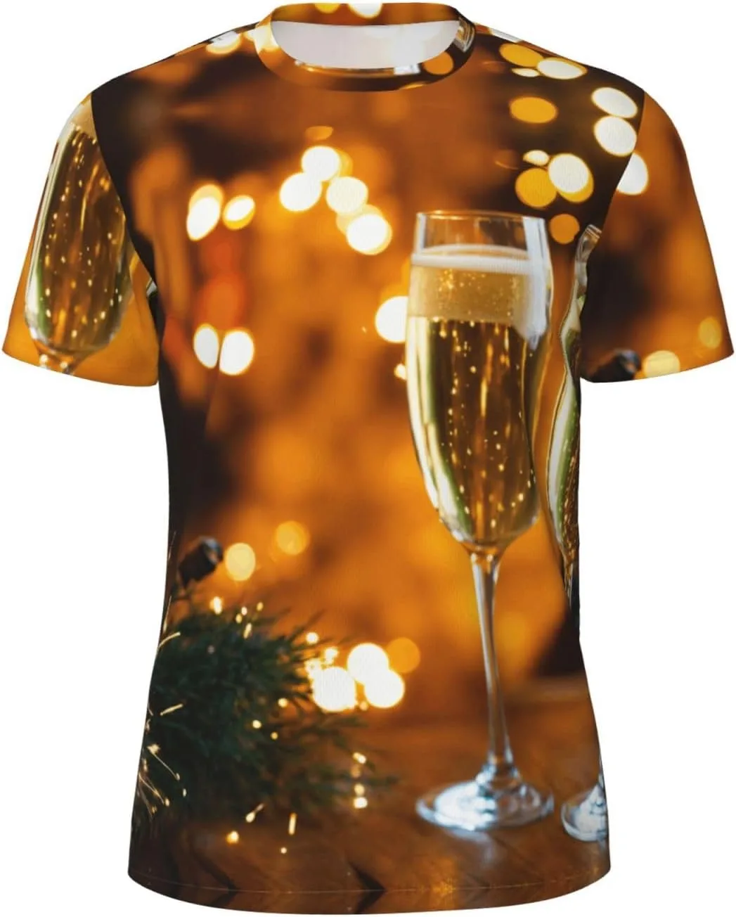 

Футболка мужская с принтом Wine Cup, для спорта и повседневной носки LIXLZH