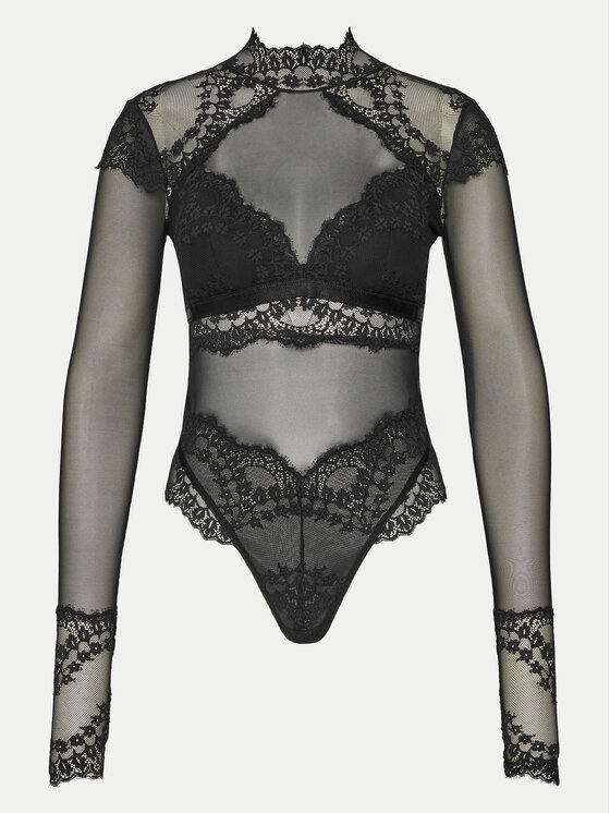 

Боди облегающее Hunkemöller, черный