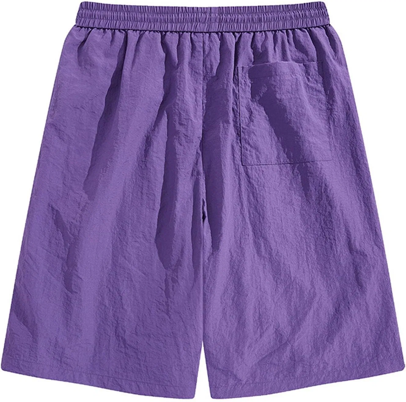 Шорты для мужчин спортивные, дышащие, на эластичном поясе, A02_purple — фото 3