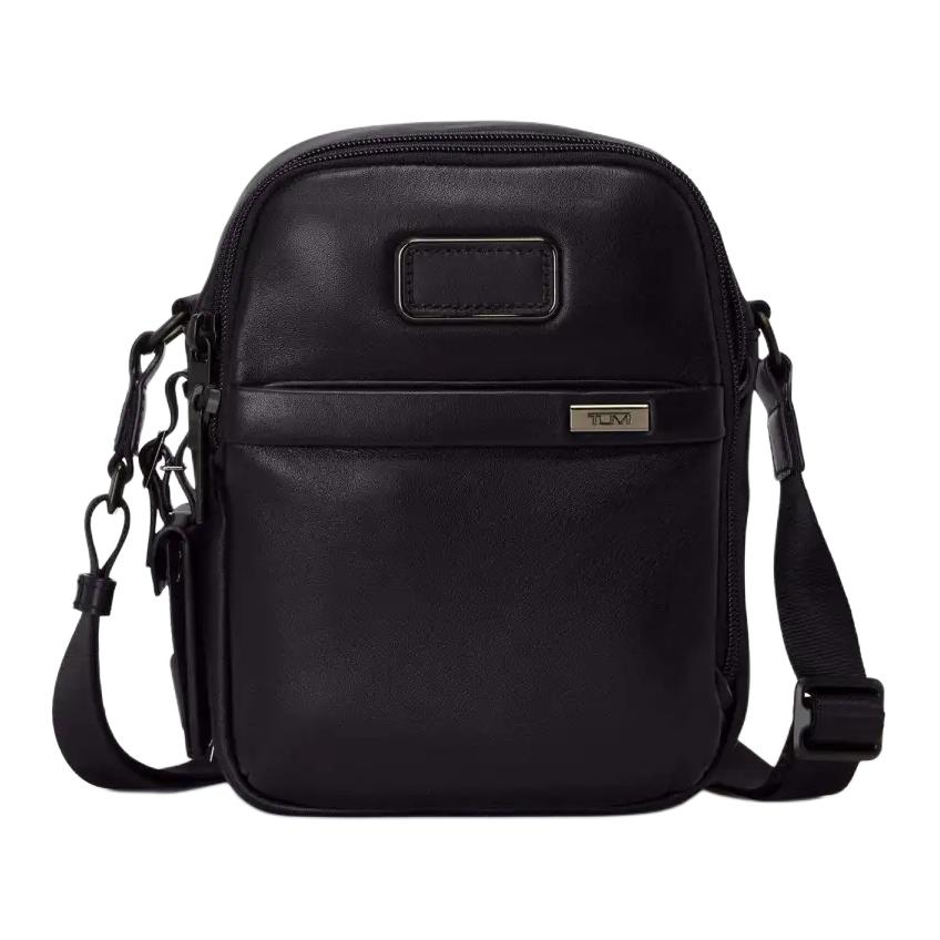 

TUMI Кожаная поясная сумка Alpha Small Men's Black