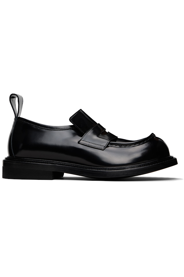 

Лоферы Оливер Moschino, черный