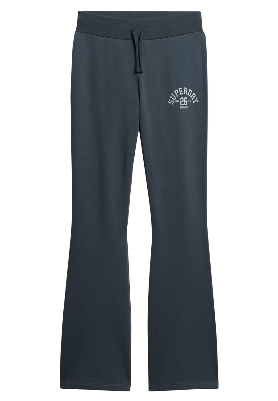 

Тканевые брюки Superdry Flared Pants Essential, цвет anthracite/stone