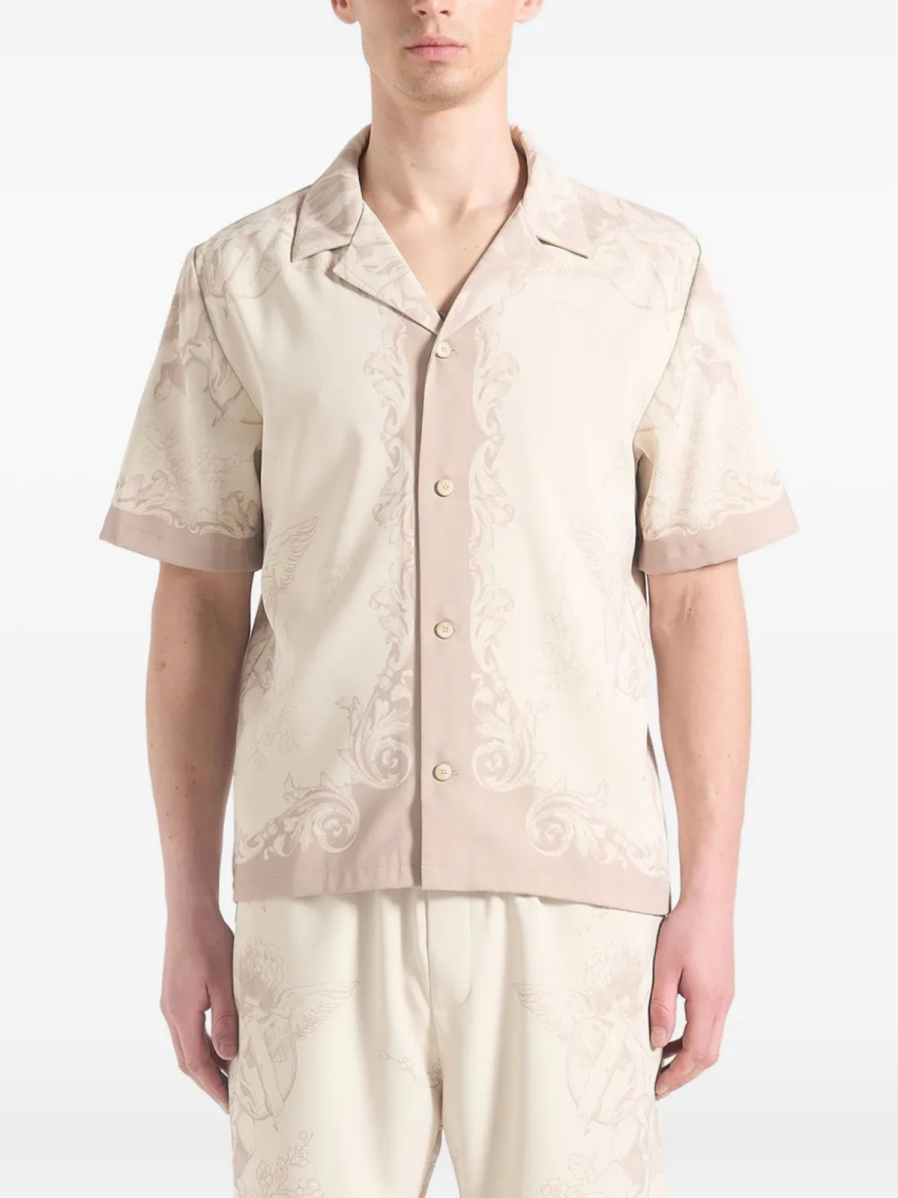

Футболка Way of Seeing Resort Baroque Signature Manière De Voir, нейтральный