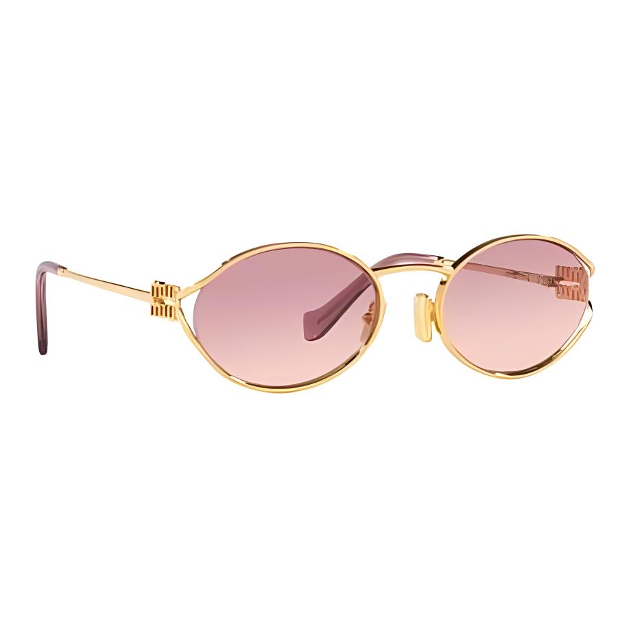 Солнцезащитные очки MIU MIU с овальной оправой — фото 3
