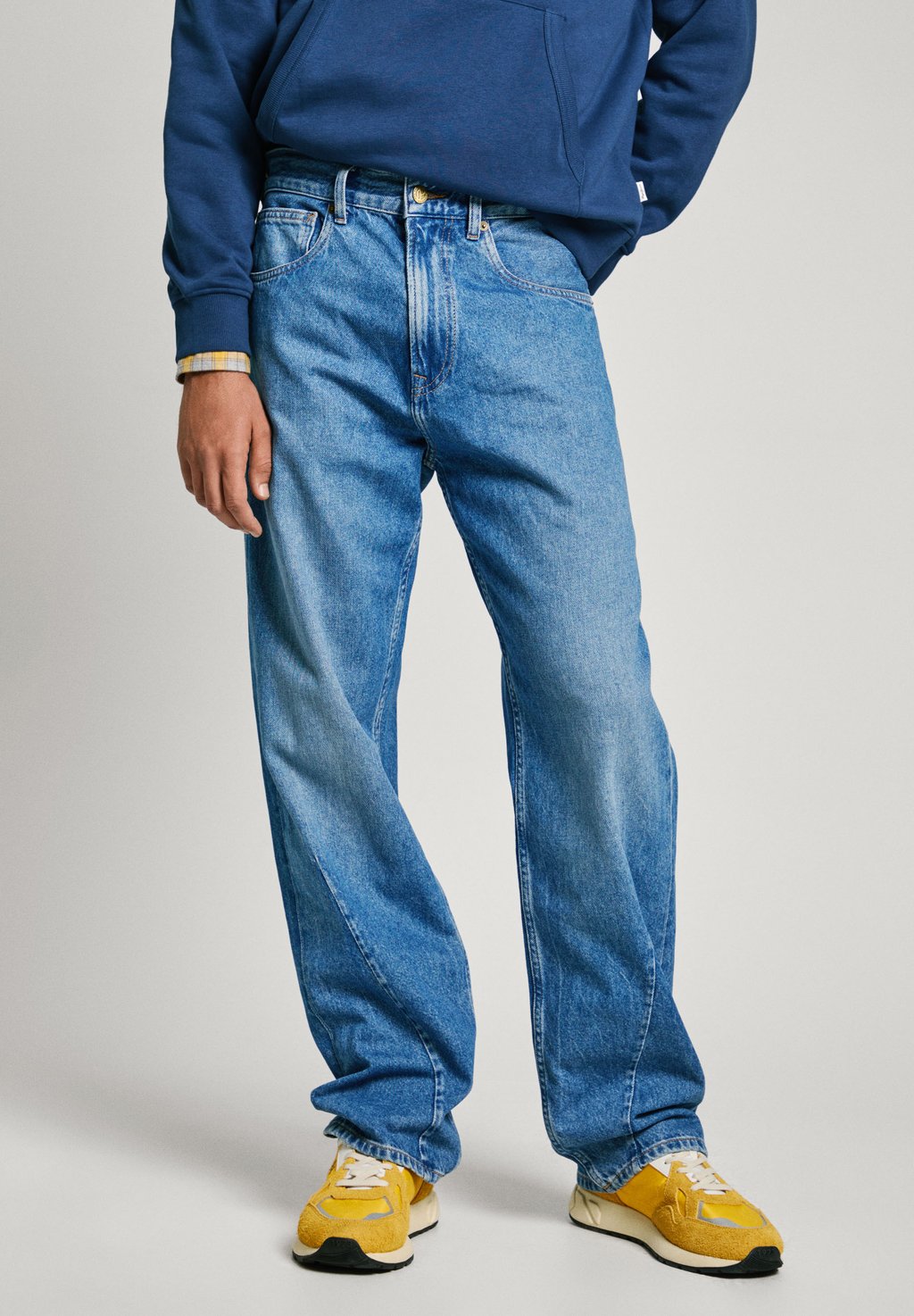 

Джинсы прямого кроя Pepe Jeans, синий деним