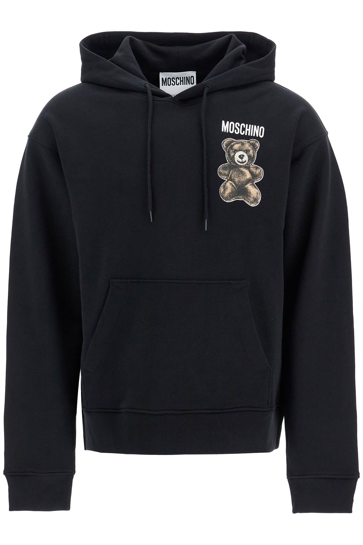 

Мужская толстовка с капюшоном Teddy Bear от Moschino, черный