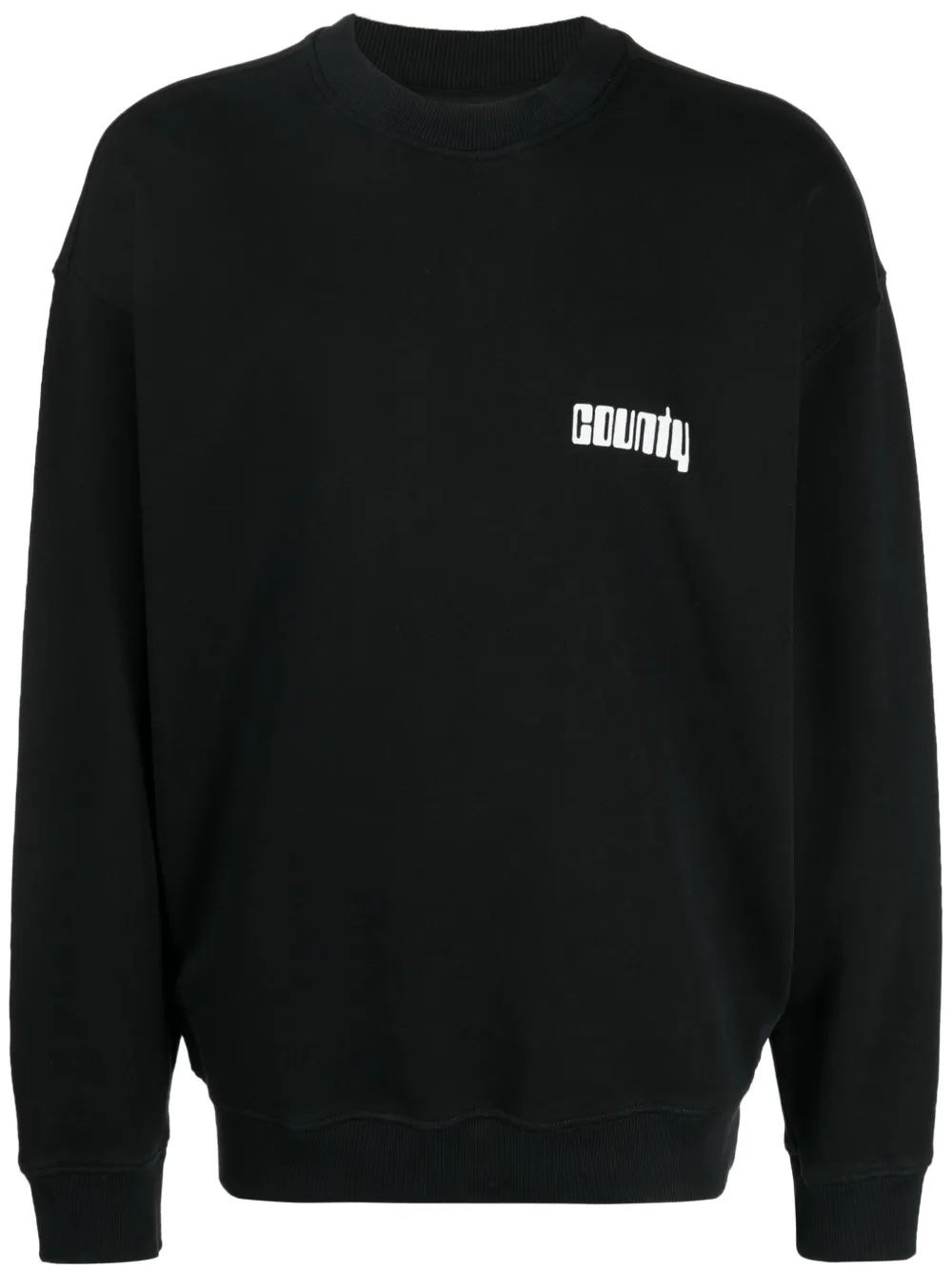 

Толстовка с принтом логотипа Marcelo Burlon County Of Milan, черный