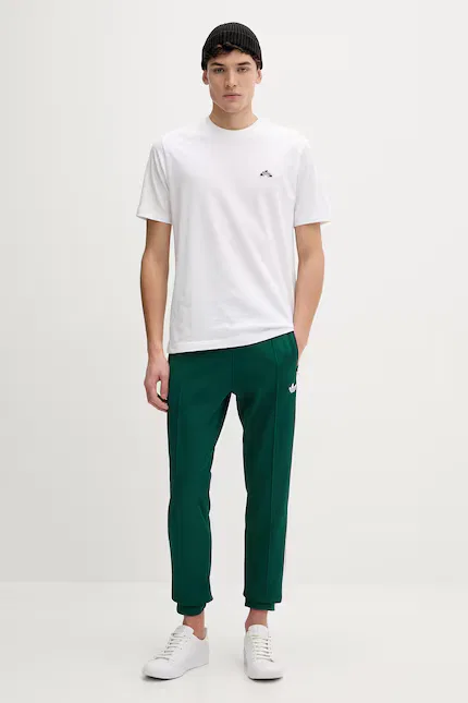 Спортивные штаны из футера Beckenbauer Adidas Originals, бирюзовый — фото 2