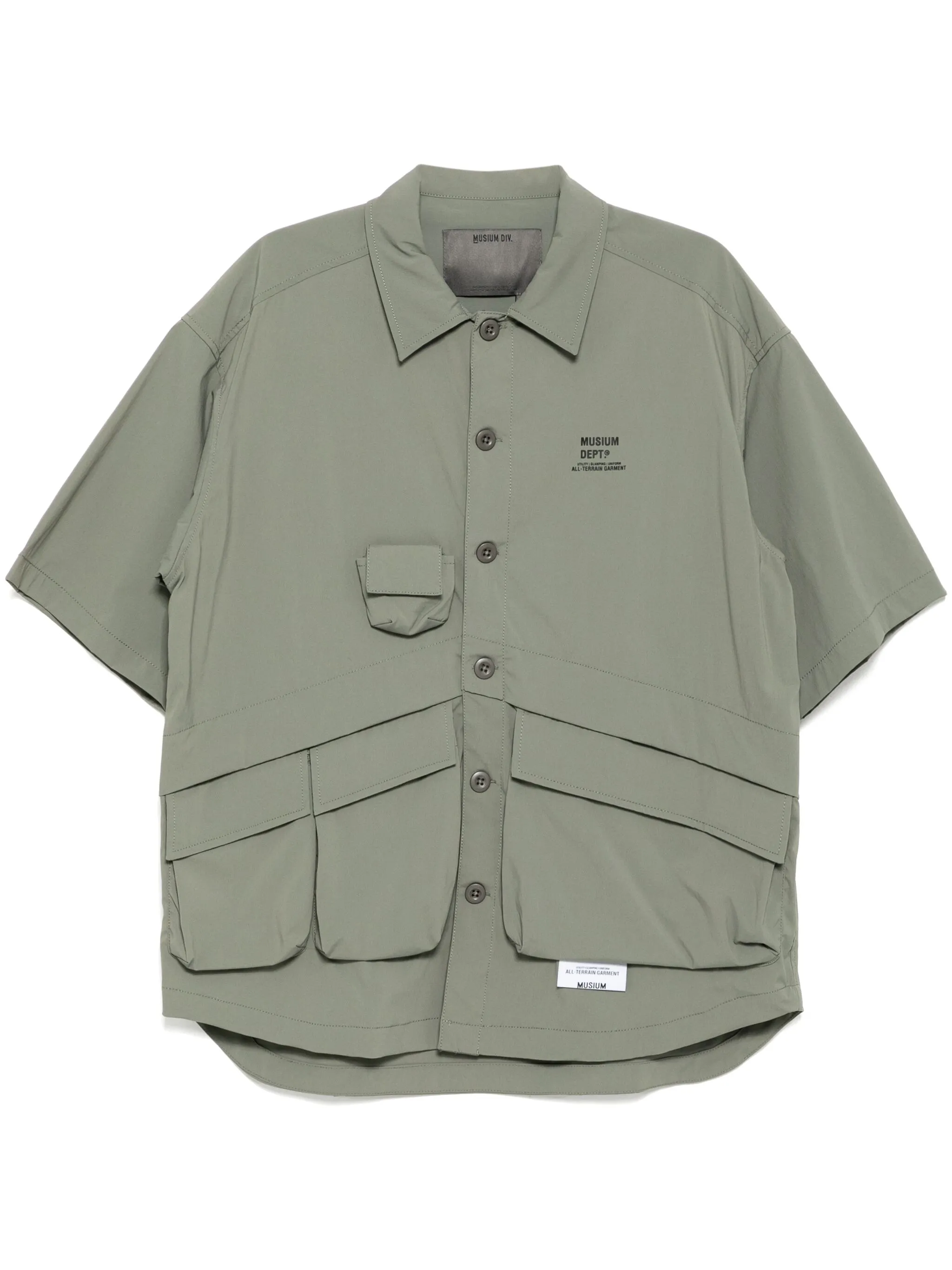 

Рубашка с логотипом Musium Div., серый