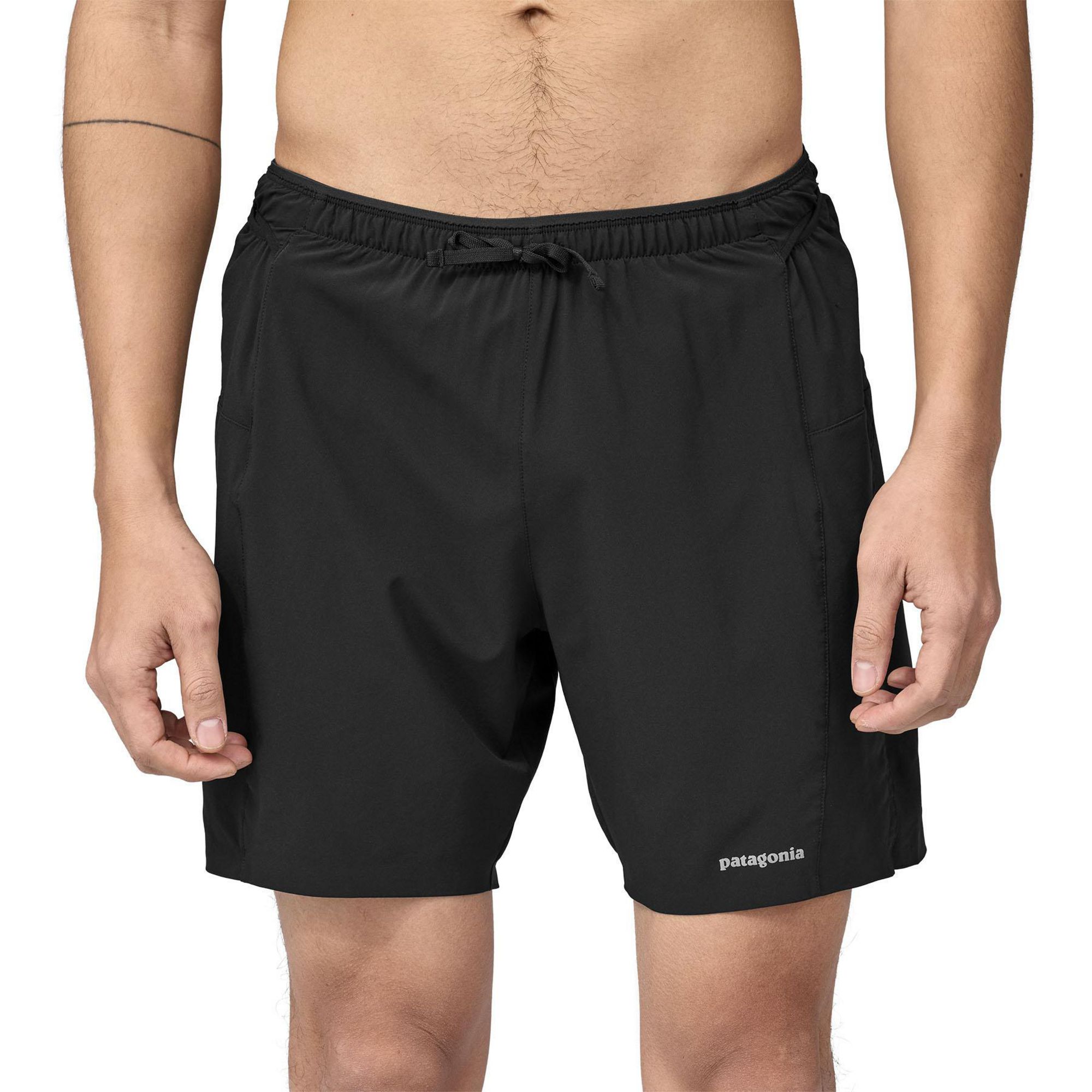 Мужские шорты Strider Pro 7 дюймов Patagonia, Black — фото 3